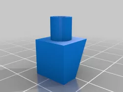 cabinet support 6.35mm (1/4 inch) pin