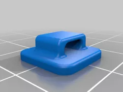 Cable tie clip