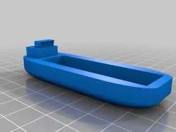 Cargo Boat Model
