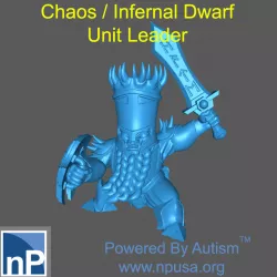 Chaos Dwarf Unit Leader