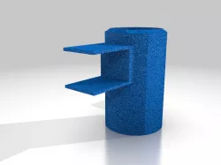 ChapStick Holder (2cm shelf)