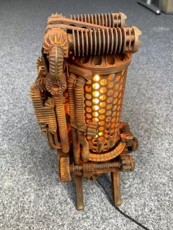 Coke Oven - Steampunk Style Lamp