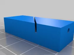 Customizable Filament Cutter Block