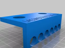 Deck drains for pool cage