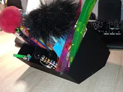 Desktop desk organizer stand holder