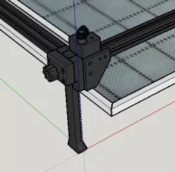 Diode Laser machine Adjustable Leg