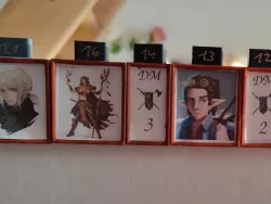 DnD Initiative Tracker with Displayed Initiative