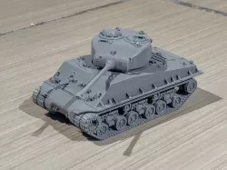 Easy Eight Sherman easy print