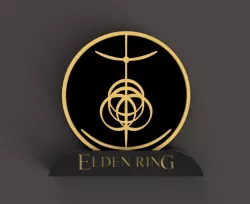 Elden Ring Medallion With Stand