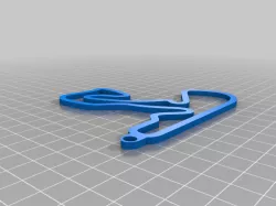 F1 keychain - Zanvoort (Nethrlands)