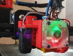 Fan Housing for Ender 3 Pro with integrated CR Touch support