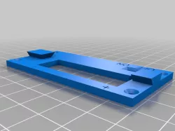 fixture for Door Keyhole Light