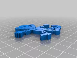 Flexi Articulated Monkey - shorter tail version