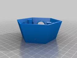 Floating lamp with LISA satellite model