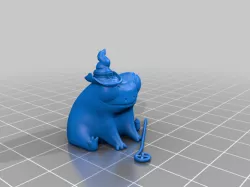 Fred the frog but he is a wizard