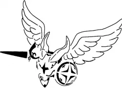 Galacta Knight stencil