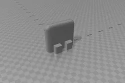 Gameboy pocket solid start / select buttons