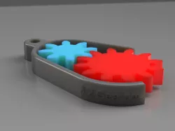 Gearbox keychain (bearing)