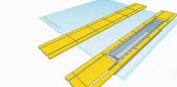 HO Loco Shed Floor - Part 3&4 Track fillers