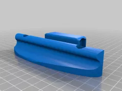 HW100 Mono Pod Butt Plate