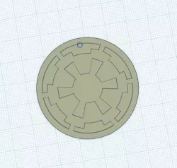 Imperial logo Keychain Star Wars