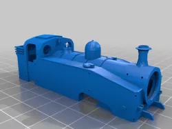 J50 LNER adaptation to TT scale for Tri-ang T90 mechanics