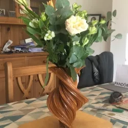 Julia Set Fractal Vase