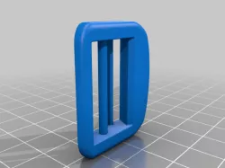 Ladder Lock Buckle 1" Buckle Webbing