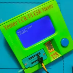 LCR-T4 ESR Meter Case Re-Redesigned (Remix)