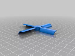 lego fan with technic axle hole