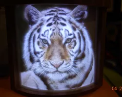 Lithophane light box