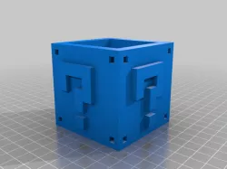 mario block planter