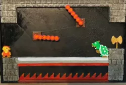 Mario Castle Display