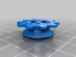 Mauler tank Updated 10t Drive sprocket for HL Pz3/4 tracks/ Tamiya hex shaft