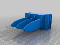 Modular video game and DVD case stand - table clampable