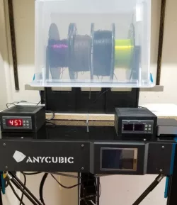 Multi Spool Filament holder/dryer