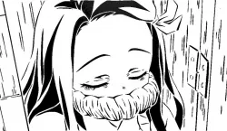 Nezuko Kamado stencil 5