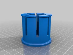 Olympic bumper plate to standard barbell adapter