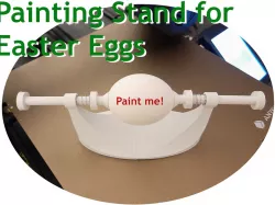 Parametric Easter Egg Painting Stand