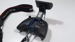 Parrot Anafi - secure holder for big phone - Remix
