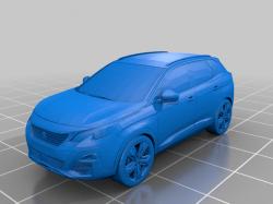 Free 3D file Support Téléphone Magnétique Peugeot 3008 2022 / Car