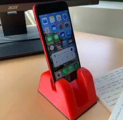 Phone Stand Curved Design