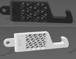 Phone Stand Triangles-beehive
