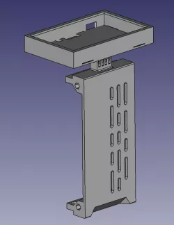 Pi 4.3 TFT Frame - RatRig V-Minion mount