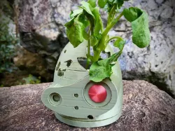 Planter of Laputa Robot Head