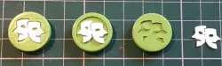 Player tokens for Tapestry - Arts & Architecture expansion (to match the "geekup" set)