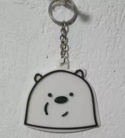 Polar Osos Escandalosos Llavero