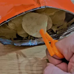 Potato chips ring