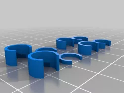 Preload spacers for coil springs FMS or EazyRC 1:18 models