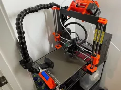 Prusa i3 octoprint / raspberry pi holder with adjustable camera mount